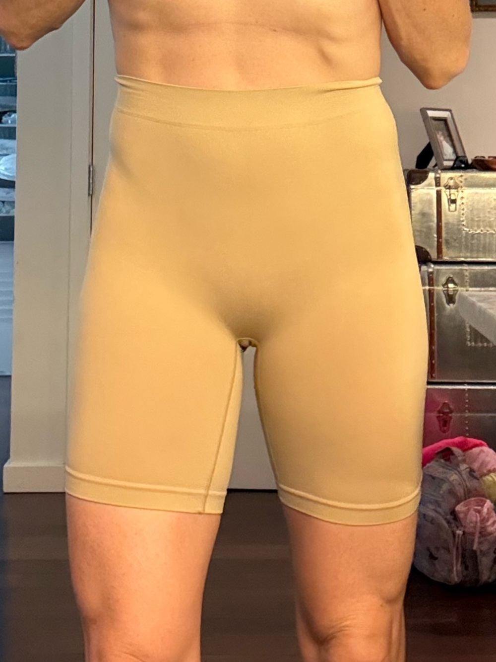 NEVER WORN! Beige Seamless Shapewear Shorts - Nude Toning Shorts